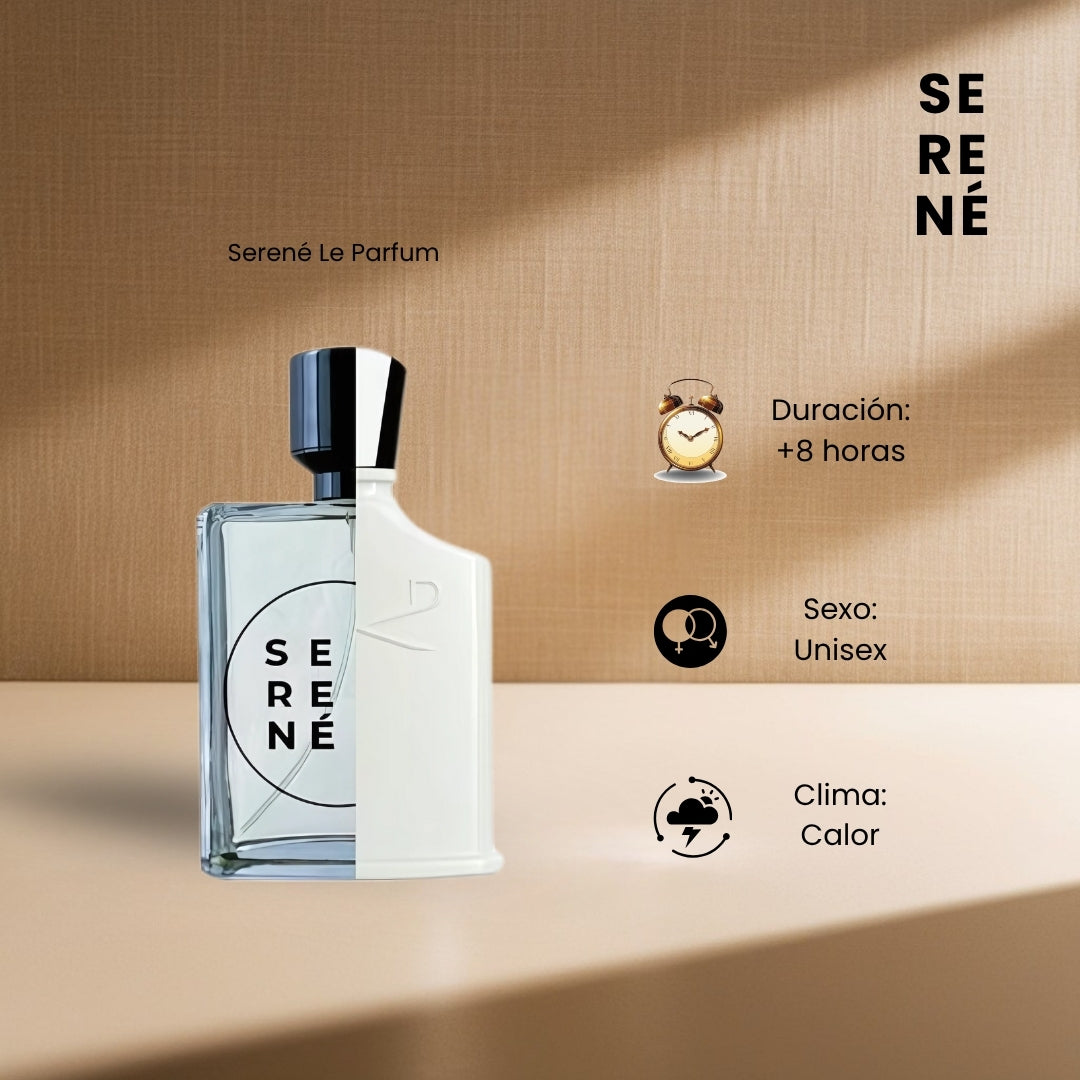 🔥 SERENÉ LE PARFUM - INSPIRADO EN SILVER MOUNTAIN BY CREED 🔥