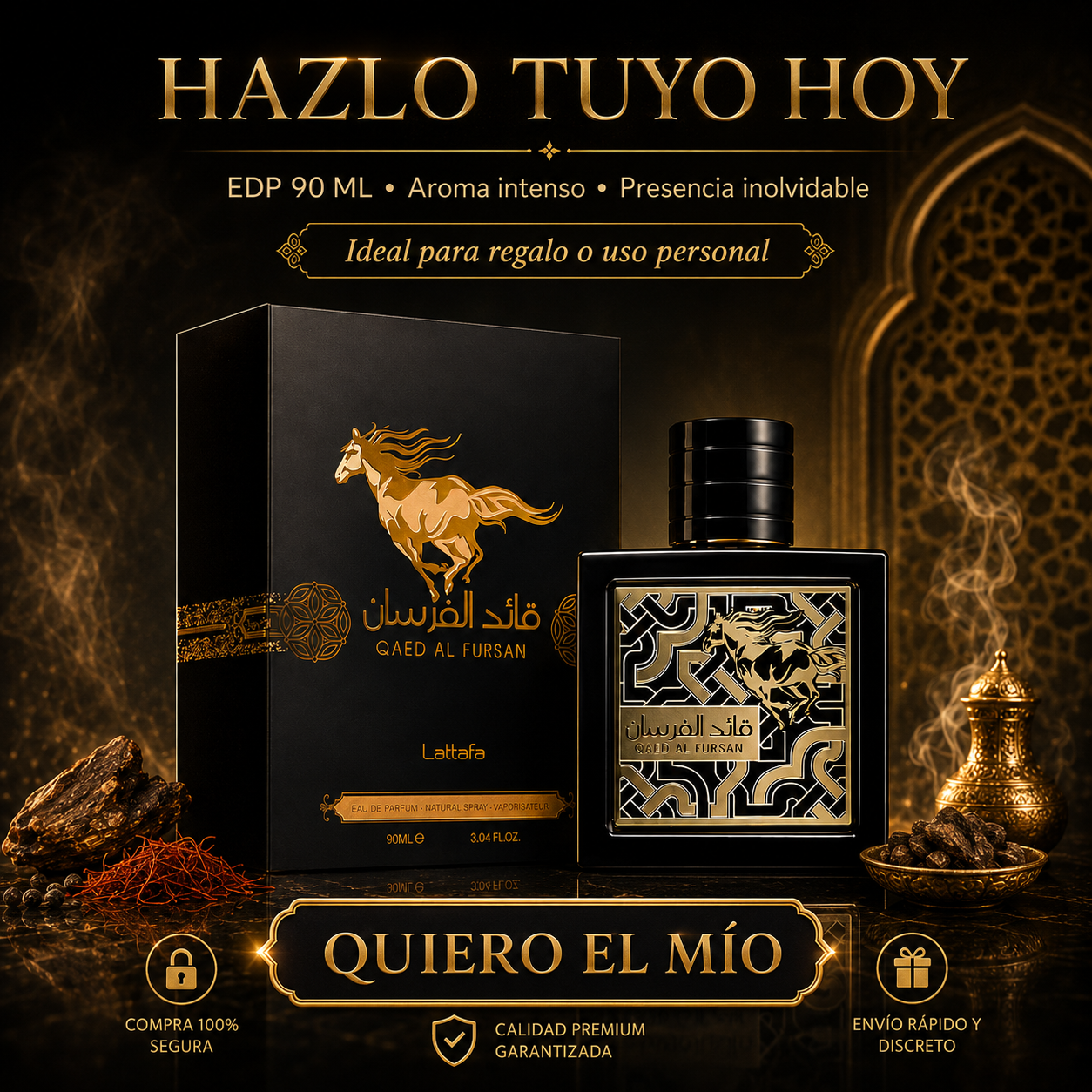 QAED Pro® - Esencia de Perfume / Magnetismo al 100%