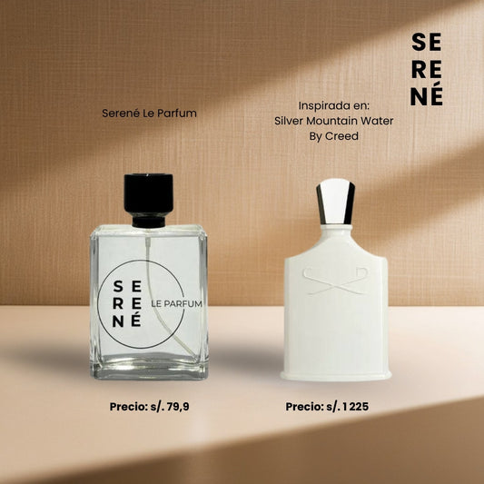 🔥 SERENÉ LE PARFUM - INSPIRADO EN SILVER MOUNTAIN BY CREED 🔥