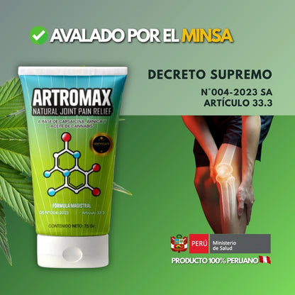 ARTROMAX® - Crema para aliviar el dolor articular y muscular en minutos 100% efectivo