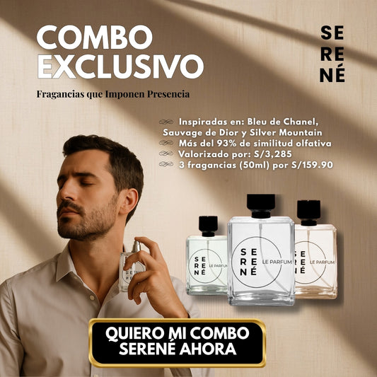 🔥 Combo Exclusivo Serené: Edición Limitada de Perfumes A1 para Hombres que Dejan Huella