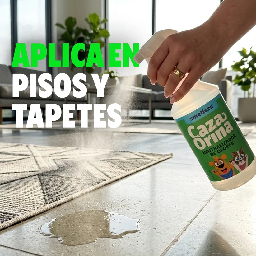 CAZAORINA® - SPRAY PARA ELIMINAR EL OLOR DE PIPÍ DE MASCOTAS