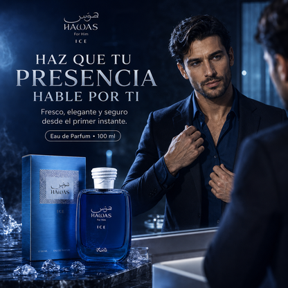 HAWAS ICE® - Esencia de Perfume / Magnetismo al 100%