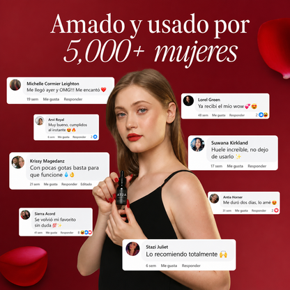 AT2A®  Sex Love - Esencia de perfume femenino 100% efectivo