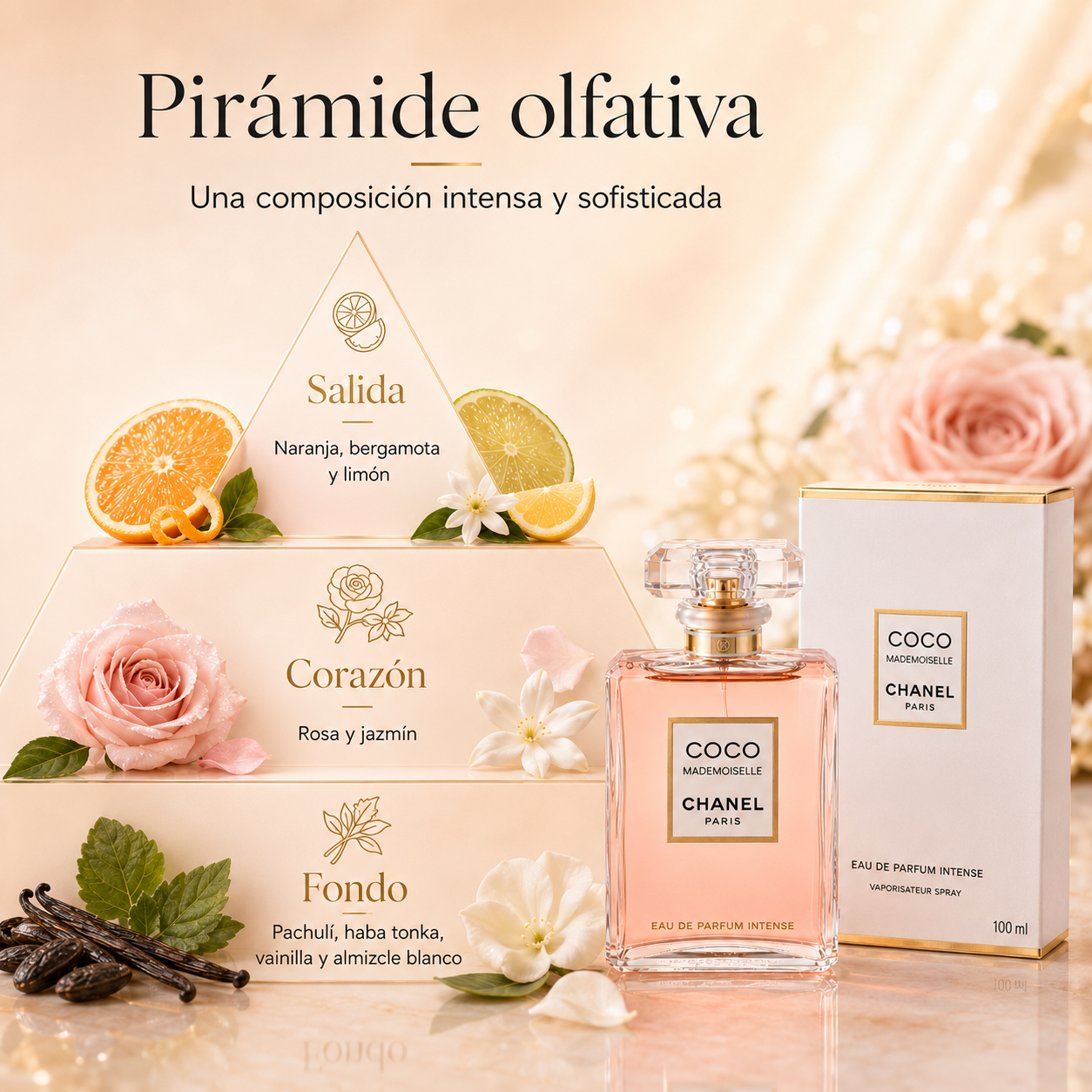 Coco Mademoiselle®  - Esencia de perfume femenino 100% efectivo