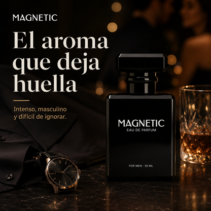 MAGNETIC® - Perfume masculino SALVAJE 100% efectivo