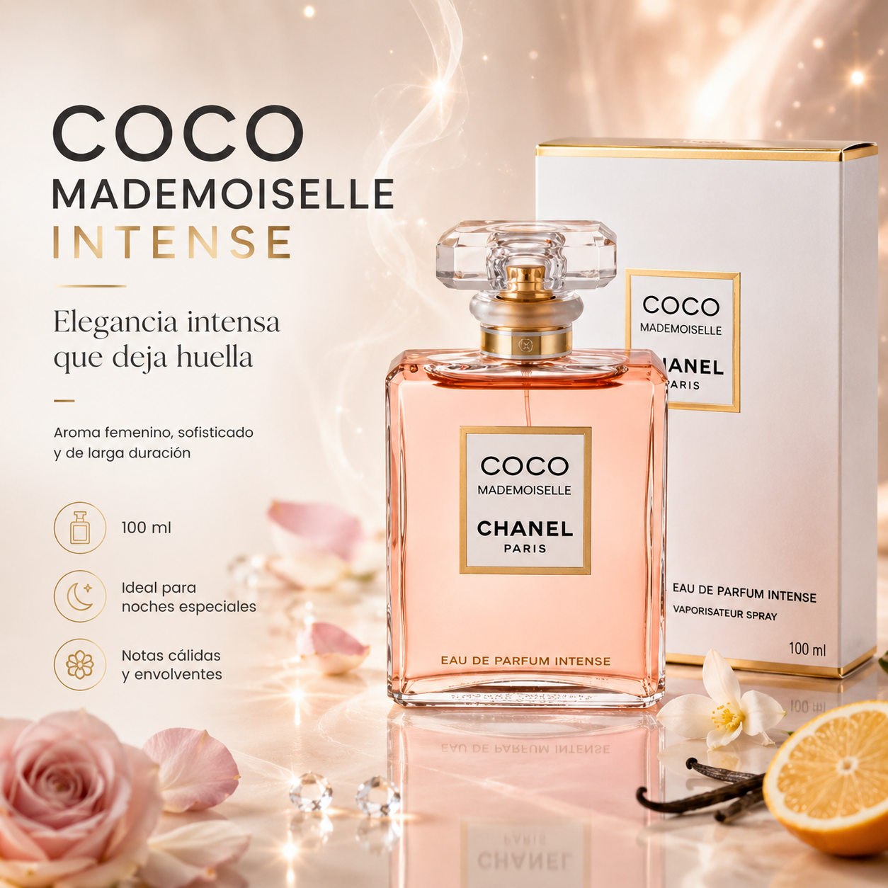 Coco Mademoiselle®  - Esencia de perfume femenino 100% efectivo