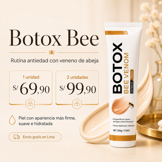 BOTOX BEE VENUM - CREMA ANTIEDAD PARA REJUVENECER TU PIEL
