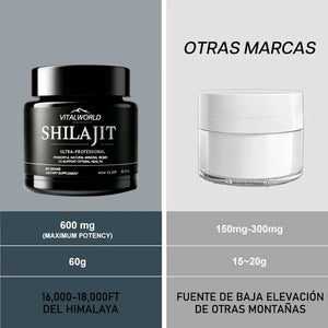 SHILAJIT - SUPLEMENTO MULTIVITAMÍNICO PARA AUMENTAR LA ENERGÍA