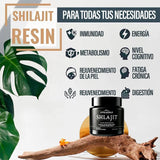 SHILAJIT - SUPLEMENTO MULTIVITAMÍNICO PARA AUMENTAR LA ENERGÍA