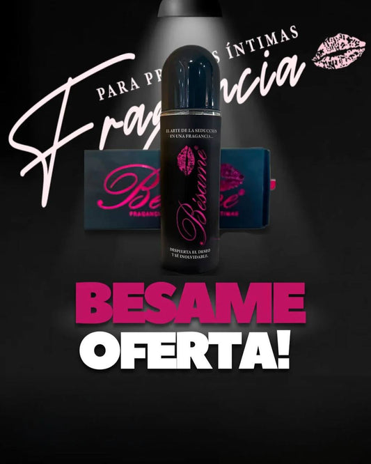BÉSAME -  💋El perfume de FEROMONAS que los atrae 💋
