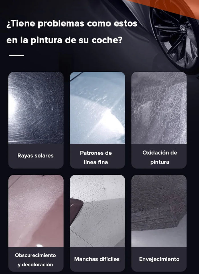 STROMG REPAIR™-CERA REMOVEDORA DE RAYONES PARA VEHÍCULOS 100% EFECTIVO