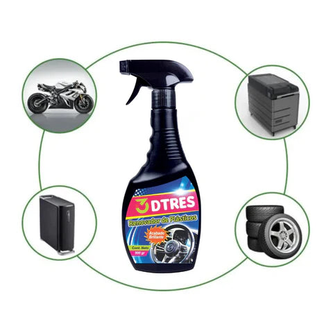 DTRESS™-RESTAURADOR DE PARTES NEGRAS DEL AUTO 100% EFECTIVO